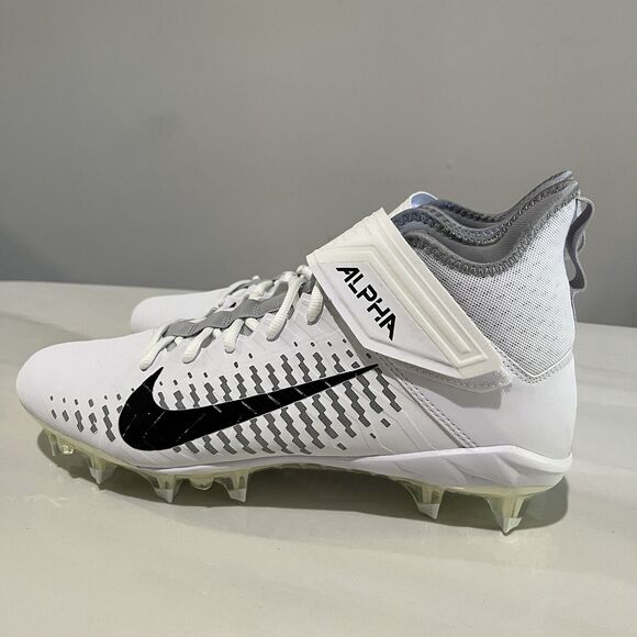 Nike Alpha Menace Pro 2 Mid Football Cleats AQ3209-100 Men’s Size 12 main image 4